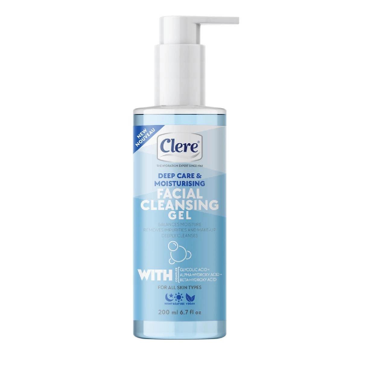 Clere Cleansing Gel 200ml