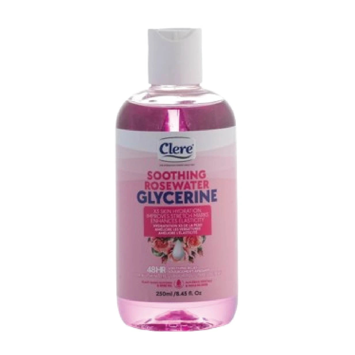 Clere Glycerine Soothing Rosewater 250ml