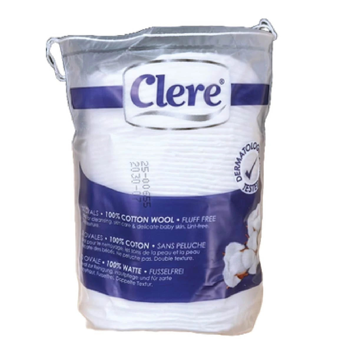 Clere Round Make-Up Remover Pads 100pcs