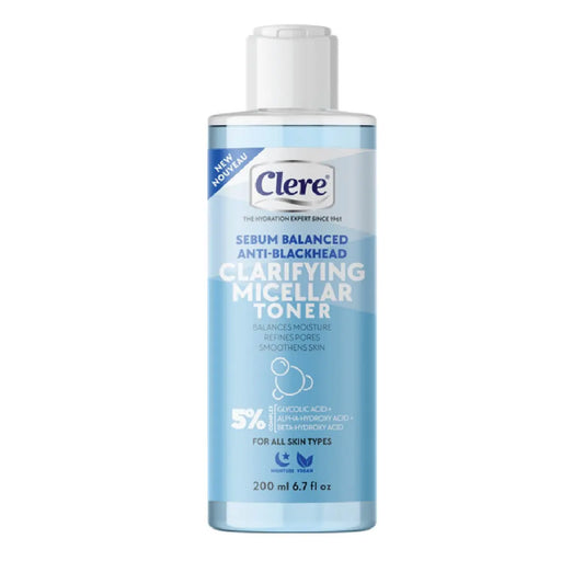 Clere Clarifying Micellar Cleansing Tonic 200ml